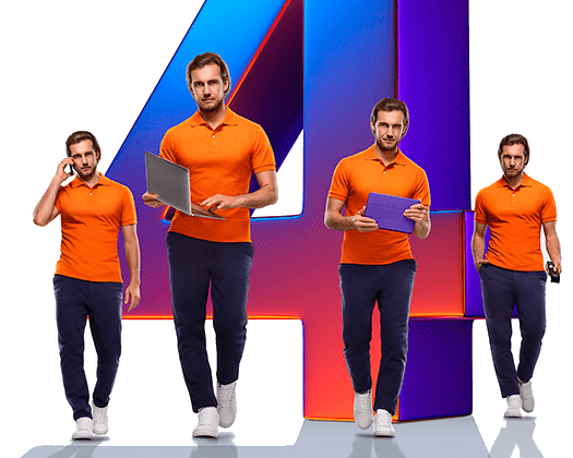 Великолепная четверка Ростелеком в деревня Лаврушата (Кировская область)